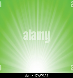 Bunte Illustrationen mit Greenrays Hintergrund für Ihr design Stockfoto