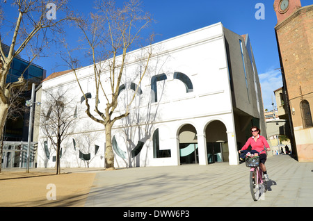 CCCB Theater. Joan Coromines Quadrat, Barcelona, Katalonien, Spanien. Stockfoto