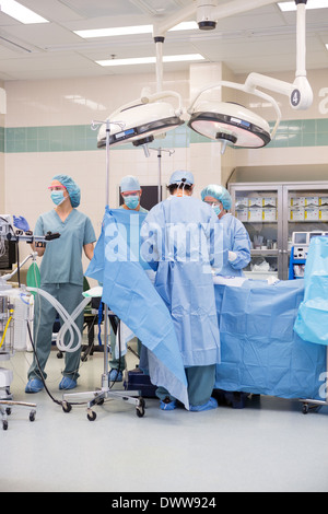 Chirurgische Theater im Krankenhaus Stockfoto