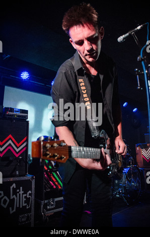 Indie-Band Glasvegas auf das Konzert, live-Musik Stockfoto