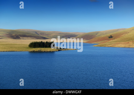 Craig Goch Reservoir Elan-Tal in der Nähe von Rhayader in Powys Mid Wales Uk Stockfoto