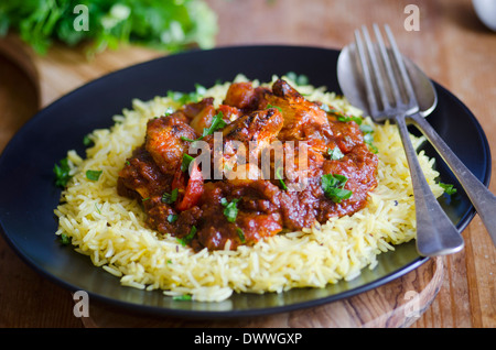 Hähnchen Piri-piri Stockfoto