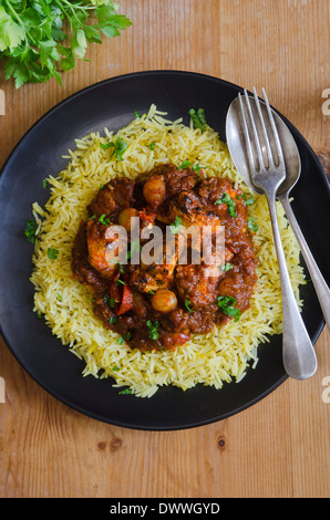 Hähnchen Piri-piri Stockfoto