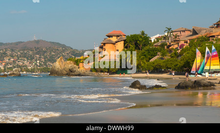 Playa La Ropa, Zihuatanejo, Guerrero, Mexiko Stockfoto