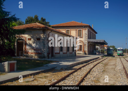 "Treno Verde" Touristenzug Sardinien. Italien Stockfoto