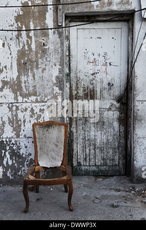 Urban Decay in Shanghai, China Stockfoto