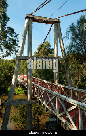 Kanes Brücke, Yarra Bend Park, Kew, Melbourne, Victoria, Australien Stockfoto