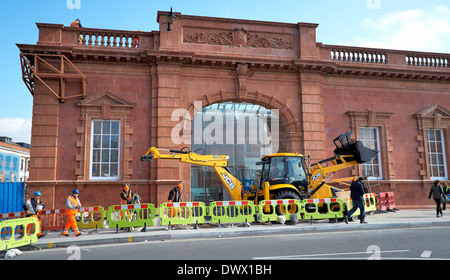 Nottingham Midland Railway station England uk in der Endphase einer Restaurierung Programm 2014 Stockfoto