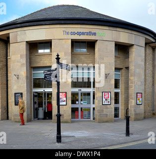 Genossenschaft Lebensmittelgeschäft Bakewell Derbyshire England uk Stockfoto