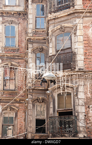 Altbau in Istiklal Bereich; Istambul Stockfoto