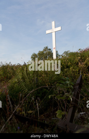 Urbeis, Frankreich, Gedenkstätte des Lingekopfes Stockfoto