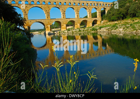 Pont du Gard, Vers-Pont-du-Gard Stockfoto