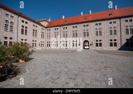 Deutschland, Bayern, München, Residenz Royal Palast und Museum, Hof Stockfoto