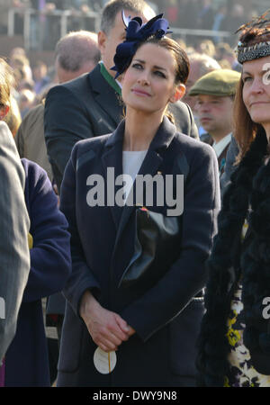 Cheltenham, Gloucestershire, UK. 14. März 2014. Kirsty Gallacher Cheltenham Gold Cup Festivals 2014, Tag 4, The Cheltenham Gold Cup. Bildnachweis: Jules Annan/Alamy Live News Stockfoto