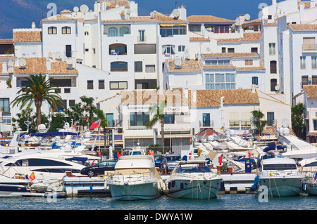 Yachthafen Puerto Banus, Marbella Stockfoto