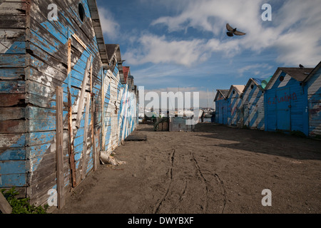 Neapel - Mergellina, der Fischerstrand Stockfoto