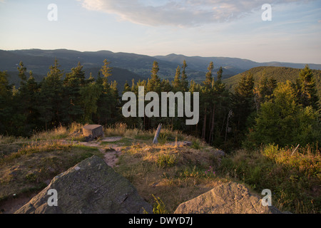 Urbeis, Frankreich, Gedenkstätte des Lingekopfes Stockfoto