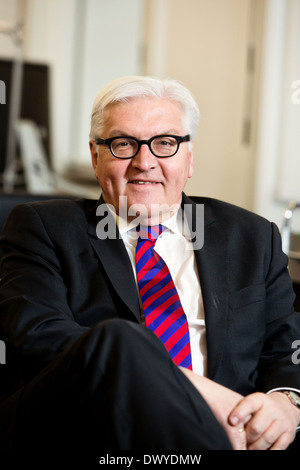 Berlin, Deutschland, Frank - Walter Steinmeier, Bundesminister für auswärtige Angelegenheiten (SPD) Stockfoto