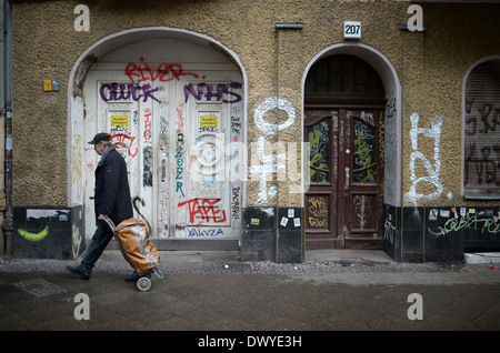 Berlin, Deutschland, Alltag im Reuterkiez in Neukölln Stockfoto