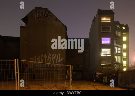 Berlin, Deutschland, Häuser in der Köpenicker in Berlin - Mitte Stockfoto