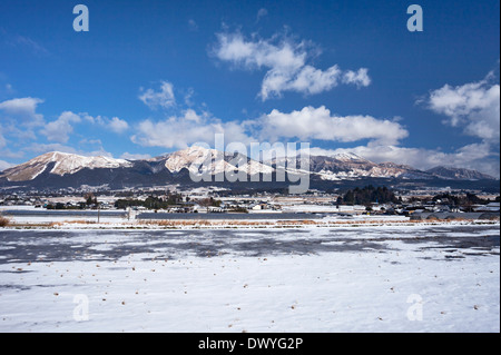 Mount Aso, Aso, Kumamoto Präfektur, Japan Stockfoto