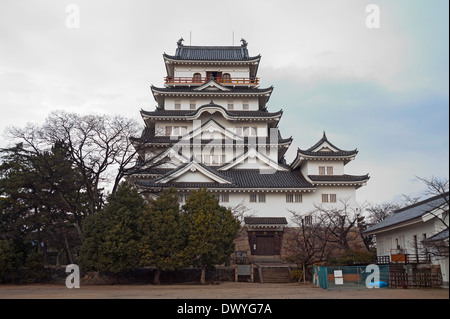 Fukuyama Burg, Fukuyama, Hiroshima-Präfektur, Japan Stockfoto