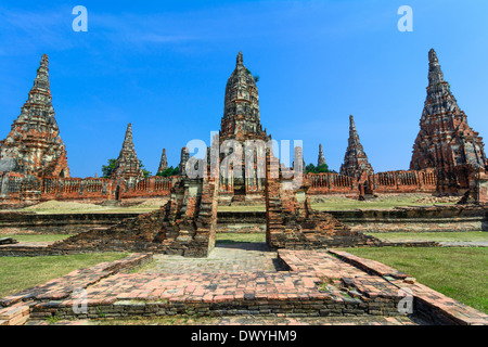 Wat Chaiwatthanaram, Provinz Ayutthaya, Thailand Stockfoto