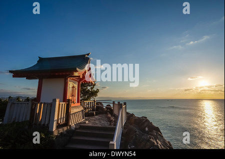 Watatsumi Schrein, Katsurahama park, Kochi, Kochi Präfektur, Japan Stockfoto