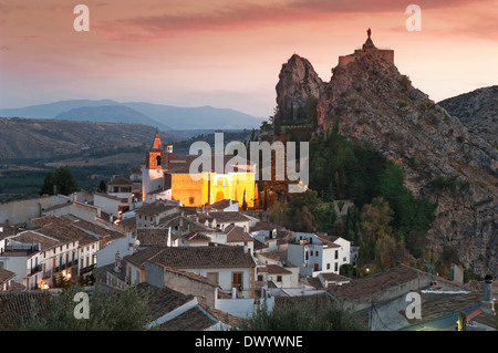 Panoramablick, Castril, Provinz Granada, Region von Andalusien, Spanien, Europa Stockfoto