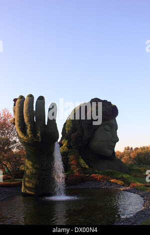 Der Botanische Garten Montreal, Kanada. Stockfoto