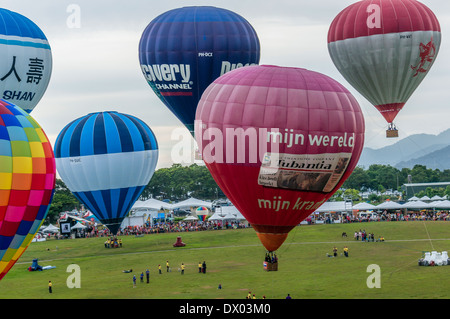 Internationalen Hot Air Ballonfestival, Taitung, Taiwan Stockfoto