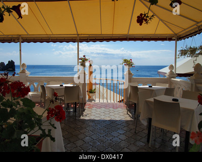 Den schwarzen Sitz in Gursuf, Crimea Stockfoto