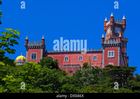 Palacio Nacional da Pena, Sintra Stockfoto