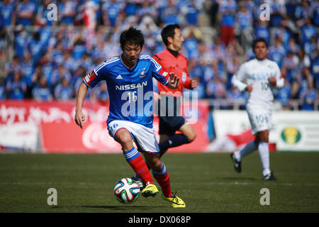 NHK Spring Mitsuzawa Fußballstadion, Kanagawa, Japan. 15. März 2014. Sho Ito (F Marinos), 15. März 2014 - Fußball: 2014 J.League Division 1, zwischen Yokohama F Marinos 3-0 Tokushima Vortis im NHK Spring Mitsuzawa Fußballstadion, Kanagawa, Japan. Bildnachweis: Jun Tsukida/AFLO SPORT/Alamy Live-Nachrichten Stockfoto