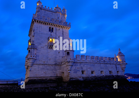 Torre de Belem, Lissabon Stockfoto