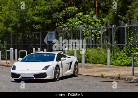 Lamborghini LP560-2 Super 2013 Automodell, ist dies eine besondere Hinterrad-Antrieb-Version. Stockfoto