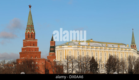 Moskauer Kreml ein Bilder aus dem Monat hautnah. Stockfoto