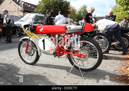 Klassische Motorradrennen Stockfoto