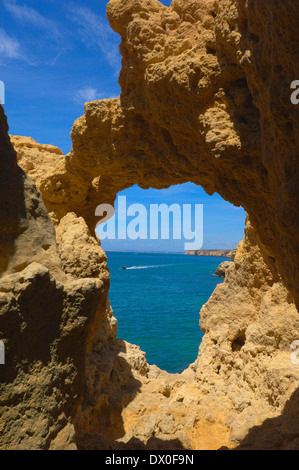 Algar Seco, Carvoeiro Stockfoto