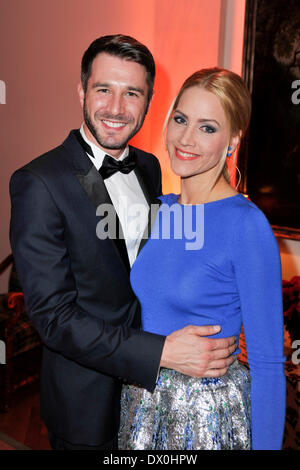 Jochen Schropp und Judith Rakers bei der Präsentation des Gala Spa Awards 2014 Fackel Park Hotel & Spa auf Samstag, 15. März 2014 in Baden-Baden Stockfoto