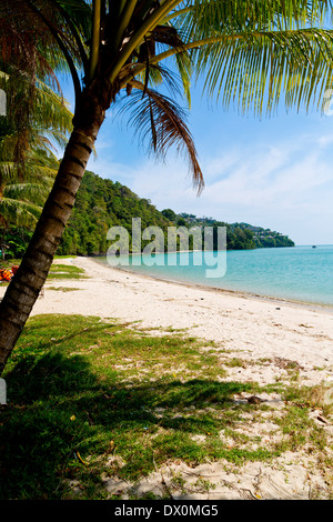 Strand in der Nähe von Chao Ley auf Ko Diray, Phuket Thailand Stockfoto