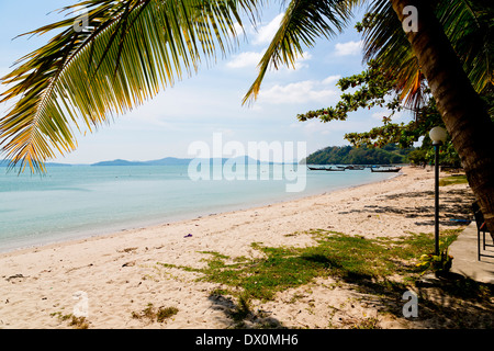 Strand in der Nähe von Chao Ley auf Ko Diray, Phuket Thailand Stockfoto