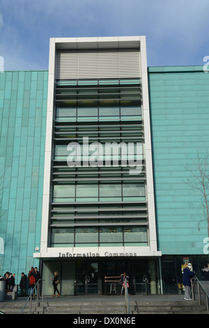 Sheffield Information Commons - Stadt von Sheffield, England, UK Stockfoto