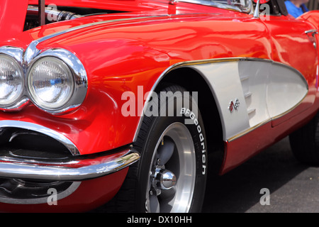 CORVETTE, 1960, SEITENANSICHT Stockfoto