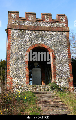 Kapitän James Cook Memorial, Vache, Chalfont St Giles, Buckinghamshire. Stockfoto