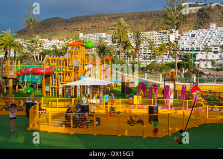 Angry Birds-Themenpark, Puerto Rico, Gran Canaria Insel, Kanaren, Spanien, Europa Stockfoto