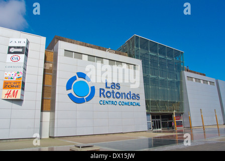 Las Rotondas Einkaufszentrum Puerto del Rosaro, Fuerteventura, Kanarische Inseln, Spanien, Europa Stockfoto