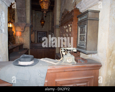 Tower of Terror Lobby, Disneys Hollywood Studios, Orlando Stockfoto