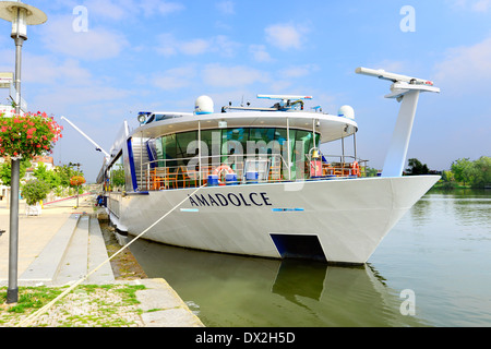 Amadolce River Cruise Kitzingen-Deutschland-Bayern-Deutschland-DE-Bayern Stockfoto