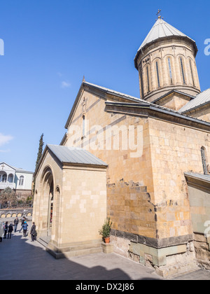 Die Sioni-Kathedrale in Tiflis, Georgien. Stockfoto